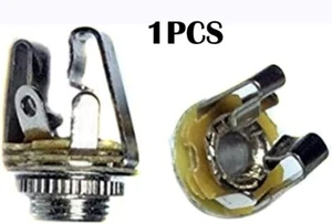 3.5mm Stereo TRS Jack Socket Adapter 3-Pole Plug for Mic Earphone AV PC Audio - Picture 1 of 3