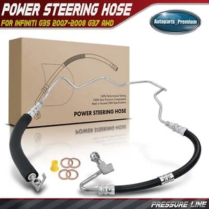 Power Steering Pressure Line Hose Assembly for Infiniti G35 07-08 G37 2009 AWD - Picture 1 of 8