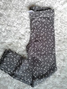 New Gymboree Girls Leggings Cotton snowflake Ruffle sz 5T - Picture 1 of 4