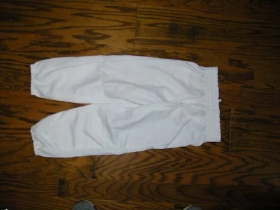 Don Alleson Athletic Youth White Baseball Pants Size S NWOT Boys Baseball pants