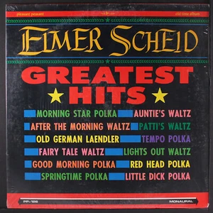 ELMER SCHEID : greatest hits PLEASANT PEASANT  12" LP 33 RPM Sealed - Picture 1 of 2