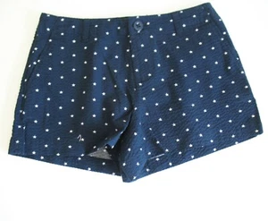 Polo Ralph Lauren Girls Cotton Seersucker Shorts Summer Navy Sz 12 - NWT - Picture 1 of 1