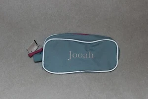 Pottery Barn Kinder Jungen blau Federmäppchen kostenloser Versand neu ohne Etikett Monogramm "Jooah" - Bild 1 von 6