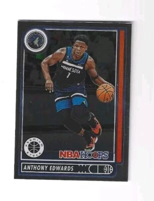 2022-23 Panini Chronicles Anthony Edwards #587 Hoops Premium Stock - Image 1 of 4