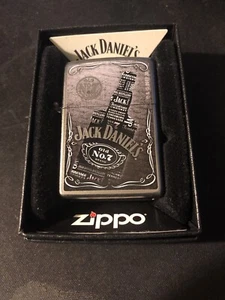 Zippo Lighter Jack Daniels Bottle Design - Picture 1 of 2