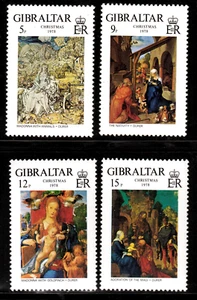 Gibraltar 383-86 **, Weihnachten 1978, postfrisch - Bild 1 von 1