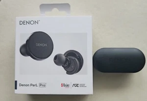 Denon PerL Pro Premium True Wireless Earbuds - Black - Picture 1 of 2