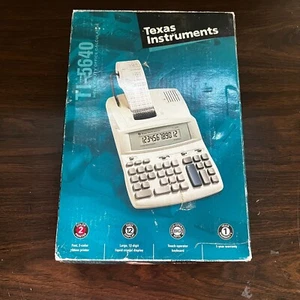 Texas Instruments #TI-5640 2 Color Ribbon Printer Super View Vintage Heavy Duty - Picture 1 of 6