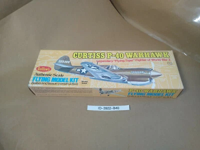 NEW OLD STOCK Vintage Guillow`s 501 Curtiss P40 Warhawk - Image 1 of 4