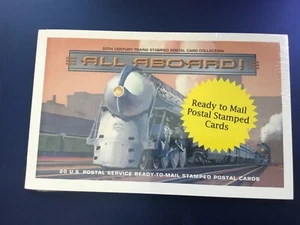 ICOLLECTZONE US UX307-311 Trains Booklet Postcard Set Mint (F600) - Picture 1 of 1
