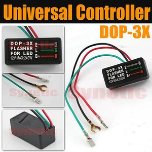 Universal LED Flasher Blinker Relay 3 Pin 12V Car Motorcycle Signal Controller - Picture 1 of 5