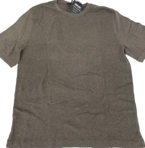 Kirkland Signature Men's 100% Cotton Classic Fit Tee,(BROWN, MEDIUM ) NWT - Picture 1 of 2