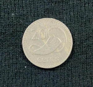 1966 Fiji 20 Cent Coin Circulated - Picture 1 of 2