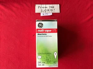 GE 175W Clear Multi-Vapor Metal Halide Lamp Metal Halide ED28 - Picture 1 of 1