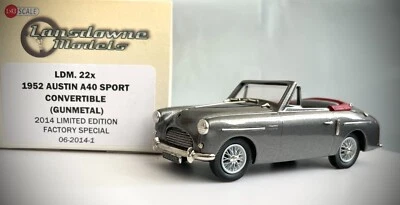 Lansdowne LDM 22x - 1952 Austin A40 Sport Convertible (Gunmetal) - Image 1 of 4