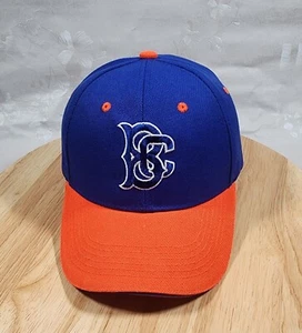 Brooklyn Cyclones Baseball Cap New York Mets Minor League Snapback Orange Blue - Picture 1 of 8
