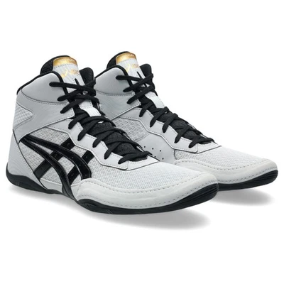 ASICS Men's Matflex 7 Wrestling Shoes, Concrete/Black - Image 1 of 4