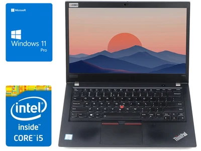 Touch Lenovo ThinkPad T490s i5-8265U 8GB - 128/256/512/1024GB SSD FullHD Win 11 - Immagine 1 di 4