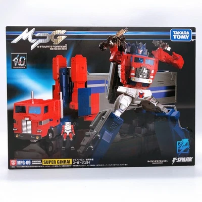 Masterpiece MPG-09 Super Ginrai Optimus Prime Transformers Action Figure NEW - Image 1 of 4