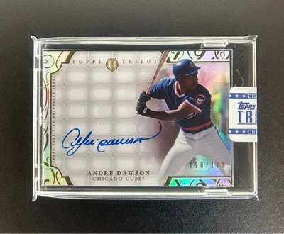 2015 Topps Tribute Andre Dawson Autograph Card Unopened Hall of Fame - Image 1 of 4