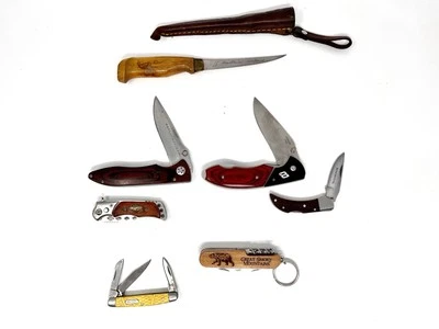 Vintage Pocket Knives Lot of 7 Old Timer 3 Blade J Martliini Winchester READ - Image 1 of 4