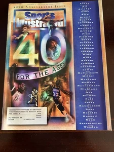Sports Illustrated 19.09.94 40th Anniversary Magic Bird Ali Jim Brown More - Bild 1 von 13