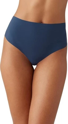 Tanga b.tempt'd by Wacoal para mujer b.Bare cintura alta, corona azul, X-LARGE Foto 1 de 2