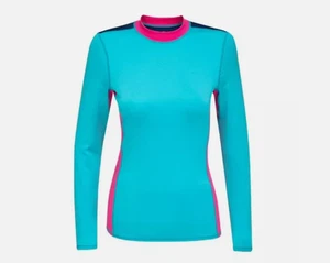 NEW SEADOO LADIES LONG SLEEVE SHIRT RASHGUARD XL TEAL/PINK 4544641276 - Picture 1 of 3