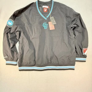 Mitchell & Ness MLS Charlotte FC Pullover Windbreaker Jacket 2XL NWT - Picture 1 of 14