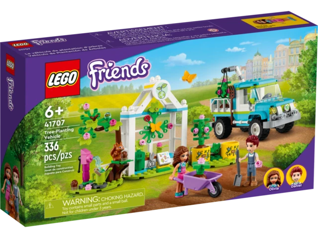 LEGO FRIENDS 41707 TREE PLANTING VEHICLE 336 Pc set kit garden outside plant new - Image 1 of 1