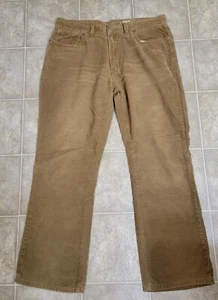 Pantalones de pana Polo Ralph Lauren vintage para hombre marrón algodón talla 36x30 Y2K años 90 - Imagen 1 de 7