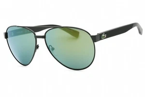 LACOSTE L185S 315 Sunglasses Matte Green Frame Green Lenses 60mm - Picture 1 of 4