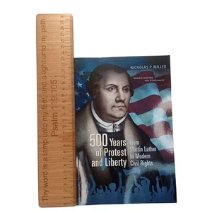 500 Years of Protest & Liberty Protestant Reformation Christian Book Present - Imagen 1 de 11