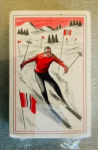 Vintage Set of Skier Playing Cards - Picture 1 of 2