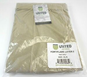 United Join Forces Layer II Flame Resistant Pants w/ Fly XL Armed Forces TAN 