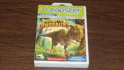 LeapFrog Leapster Learning Game Scholastic Digging for Dinosaurs (Leapster,... - Image 1 of 3
