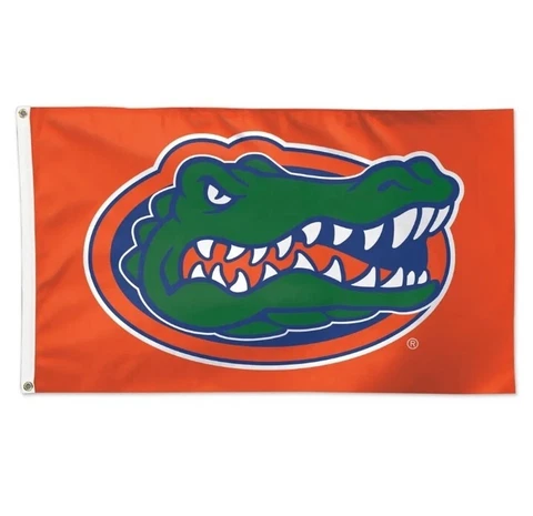 Football Banner 3x5 outdoor Flag - NCAA - Florida Gators - Gators Orange Flag 🏈 Cover