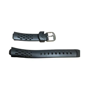 NIKE TRIAX 250 LAP REGULAR REPLACEMENT RUBBER WATCH BAND GREY BLACKISH COLOR - Picture 1 of 1
