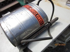 Vintage Stainless Steel Backpack Forest Fire Extinguisher/Sprayer Chapin? - Picture 1 of 7