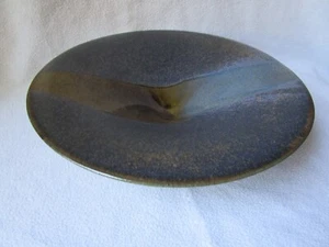 Karin Scholz Schäfer große Keramik Design 1981 Obstschale Laufglasur Schale 29x7 - Picture 1 of 8