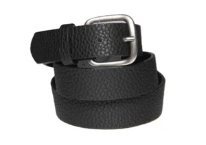 Bershka Cintura Uomo Pelle Poliuretanica Vegan Nero Ciottolato Taglia 36-38 - Foto 1 di 1