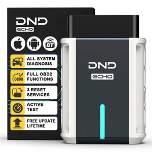 DND Car Bluetooth OBD2 Scanner Full Systems OIL BRAKE BMS Reset For IOS Android - Picture 1 of 23