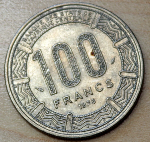 1975 Congo 100 Francs Giant Eland Antelope Cover