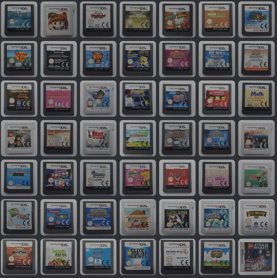 Nintendo DS + 3DS Spiele Module [AUSWAHL] Sammlung Konvolut NDS N3DS N2DS DSi - Bild 1 von 1