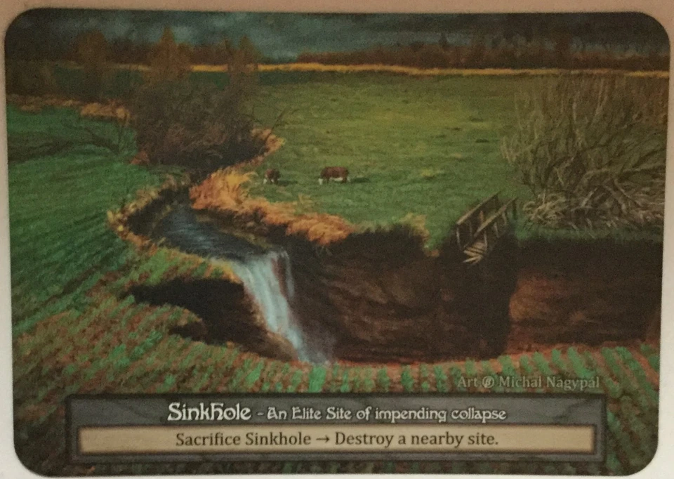 Sinkhole - Beta NM - Sorcery: Contested Realm - Image 1 of 1