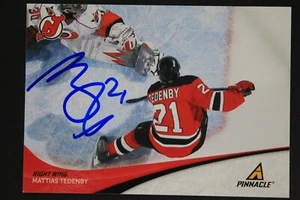 Mattias Tedenby NJ Devils Autographed 2011 Panini #67 Hockey Signed Card - Picture 1 of 3