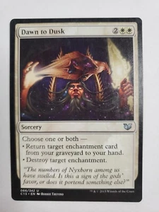 MTG Magic The Gathering Card Dawn to Dusk Sorcery White Commander 2015 - Picture 1 of 2