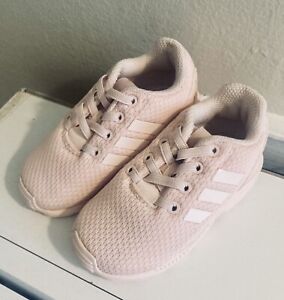 Adidas Pink Ortholite Toddler baby girls tennis shoes 6k