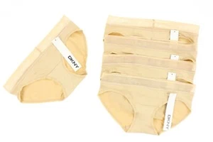 DKNY 268220 Women's Nude Panty Underwear 5 Pack Size M - Picture 1 of 2