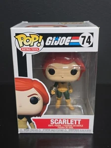 Funko Pop G.I. Joe Retro Toys #74 Scarlett Vinyl Figur - Bild 1 von 5